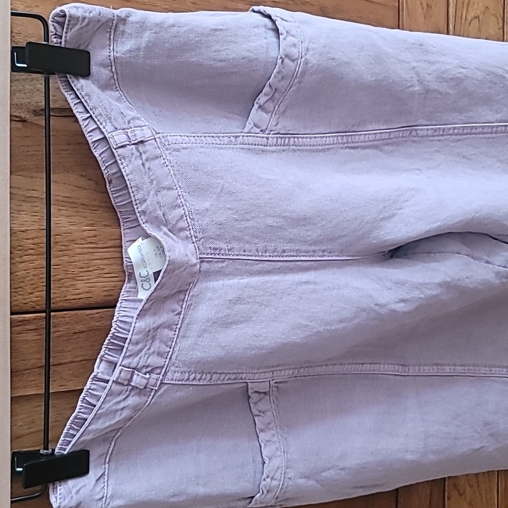 C&C California Lavender Cropped Utility Pants - Women's - Picture 2 of 5